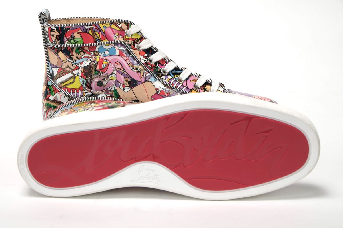 Christian Louboutin Multicolor Louis Orlato Flat Pat Super Shoes