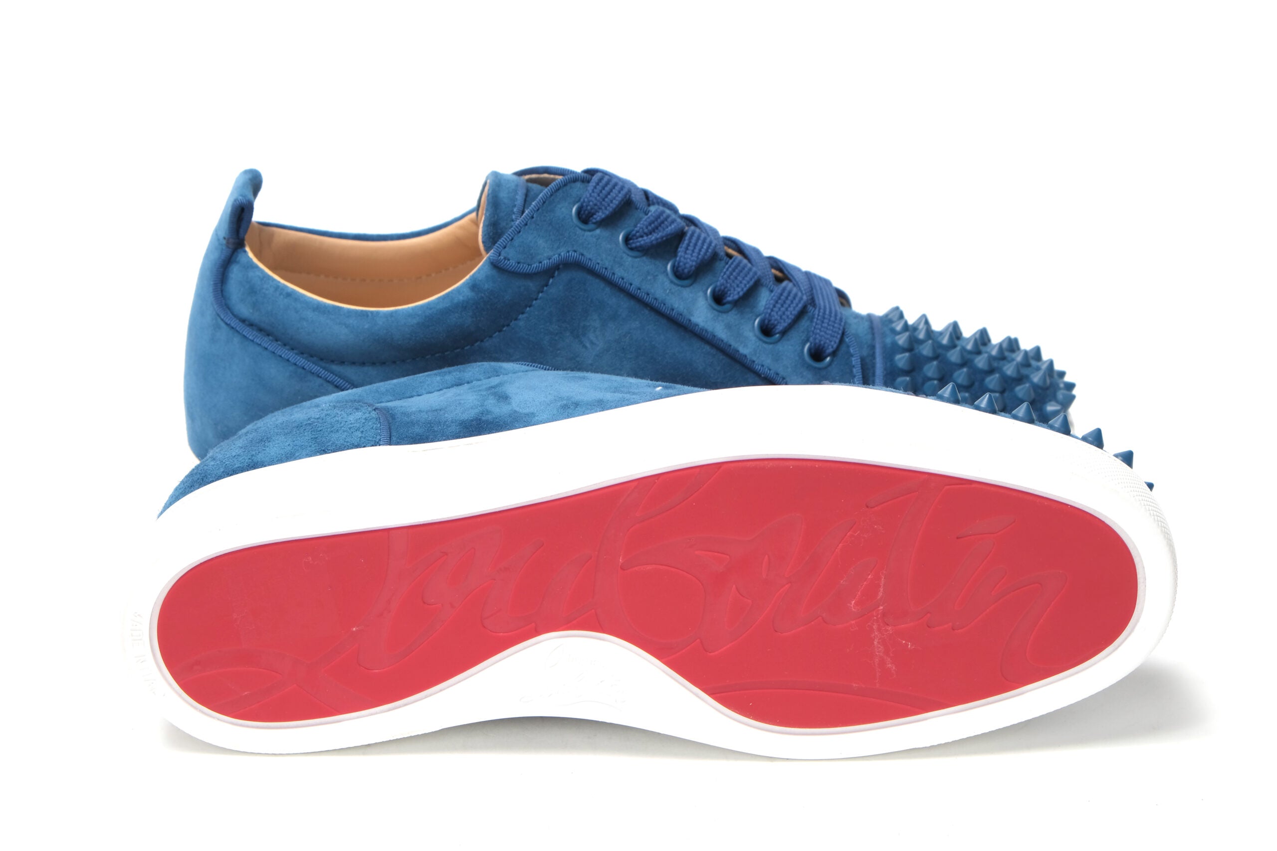 Christian Louboutin Ludwig/Ludwigmat Blue Louis Junior Shoes