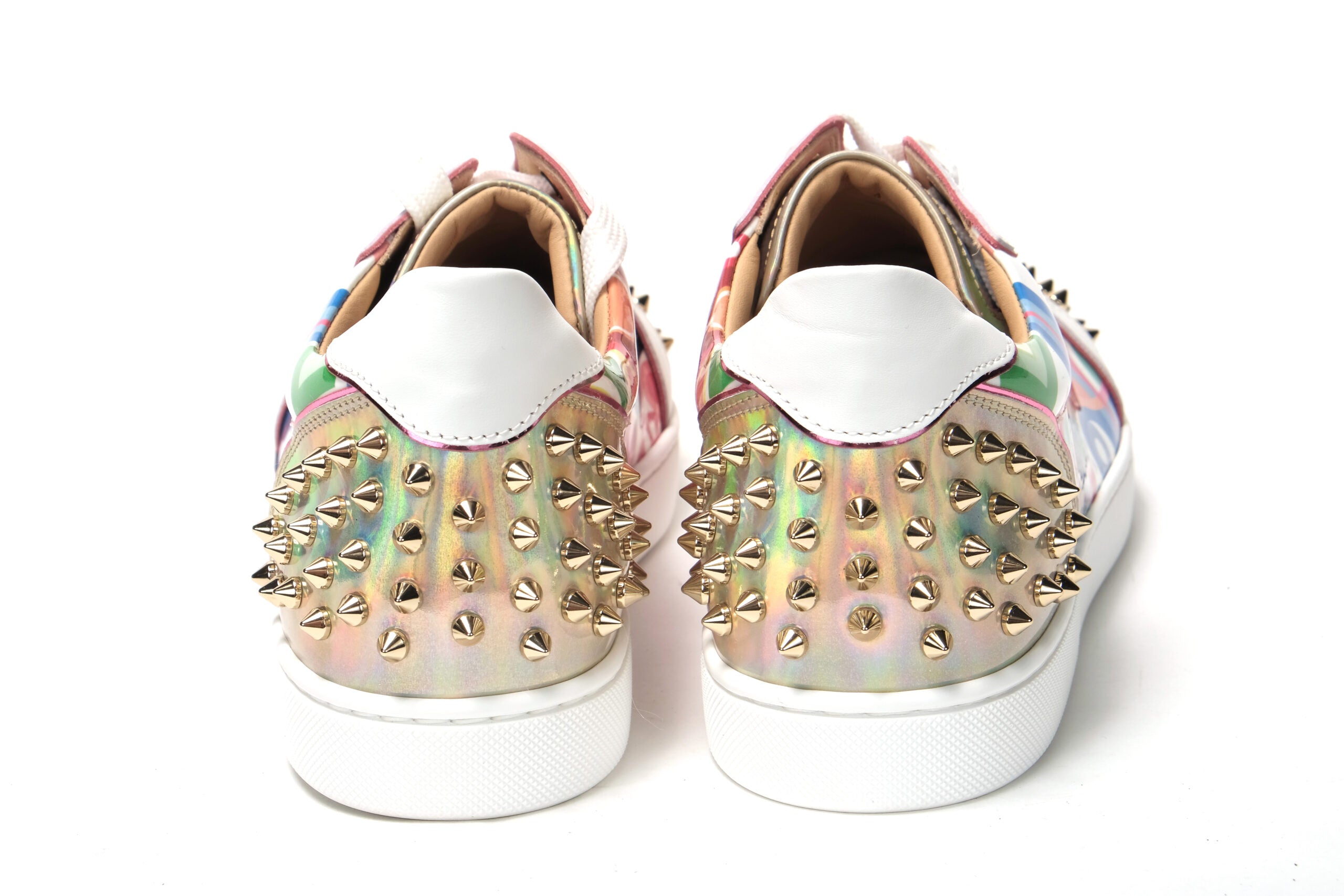 Christian Louboutin Multicolor Version Viera 2 Flat Pat Shoes