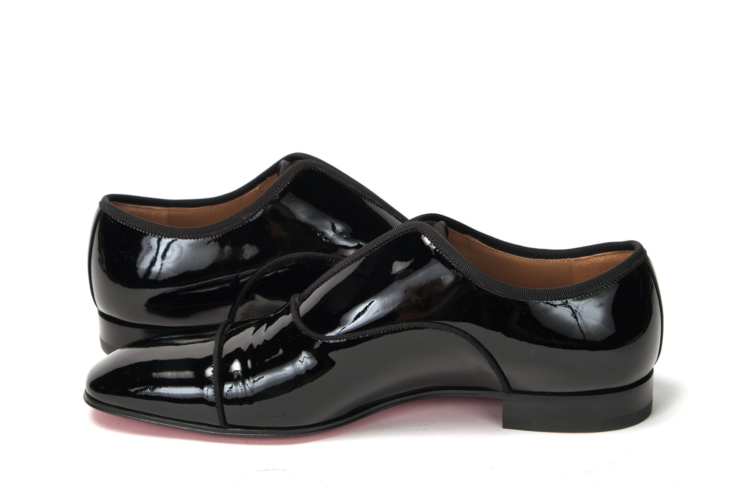 Christian Louboutin Black Alpha Male Flat Shoes