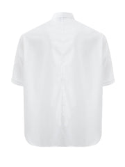 Emporio Armani White Printed Shortsleeves Shirt