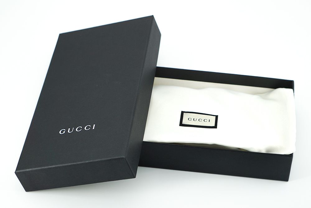 Gucci Brown & Beige Dollar GG Wallet