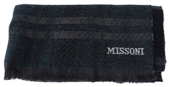 Missoni Chic Wool-Silk Striped Unisex Scarf