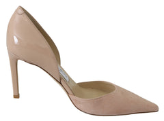Jimmy Choo Powder Pink Leather Darylin 85  Pumps Shoes