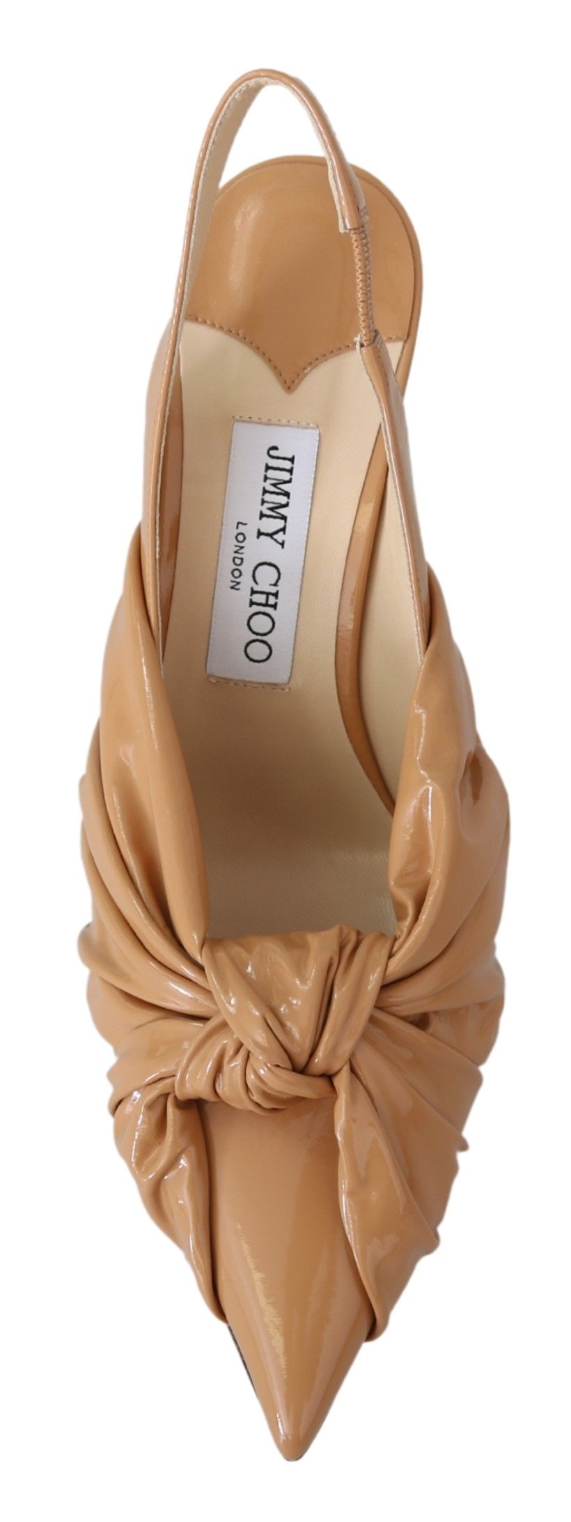 Jimmy Choo Caramel Brown Leather Annabell 85  Pumps