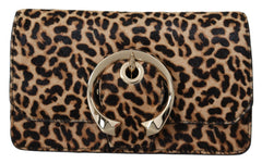 Jimmy Choo Leopard Print Pony Madeline Yth Belt Bag