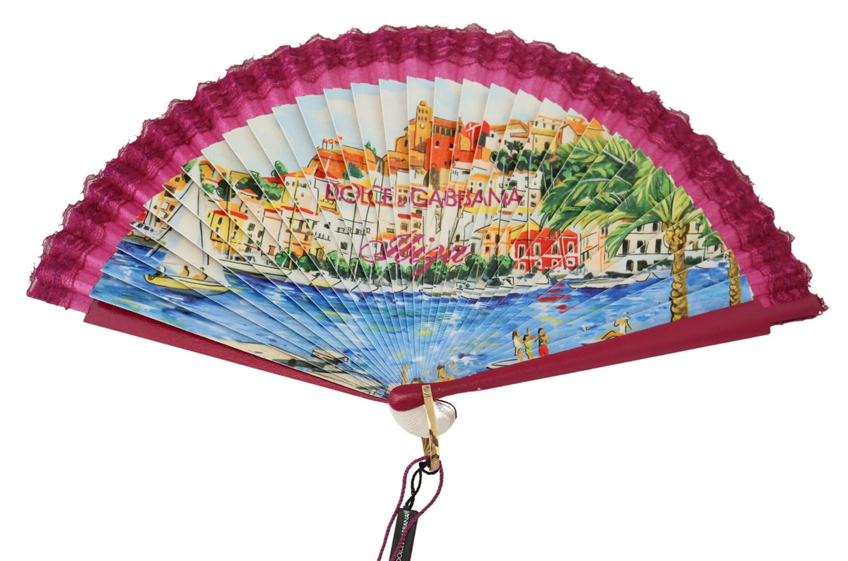 Dolce & Gabbana Multicolor Decorative Folding Hand Fan