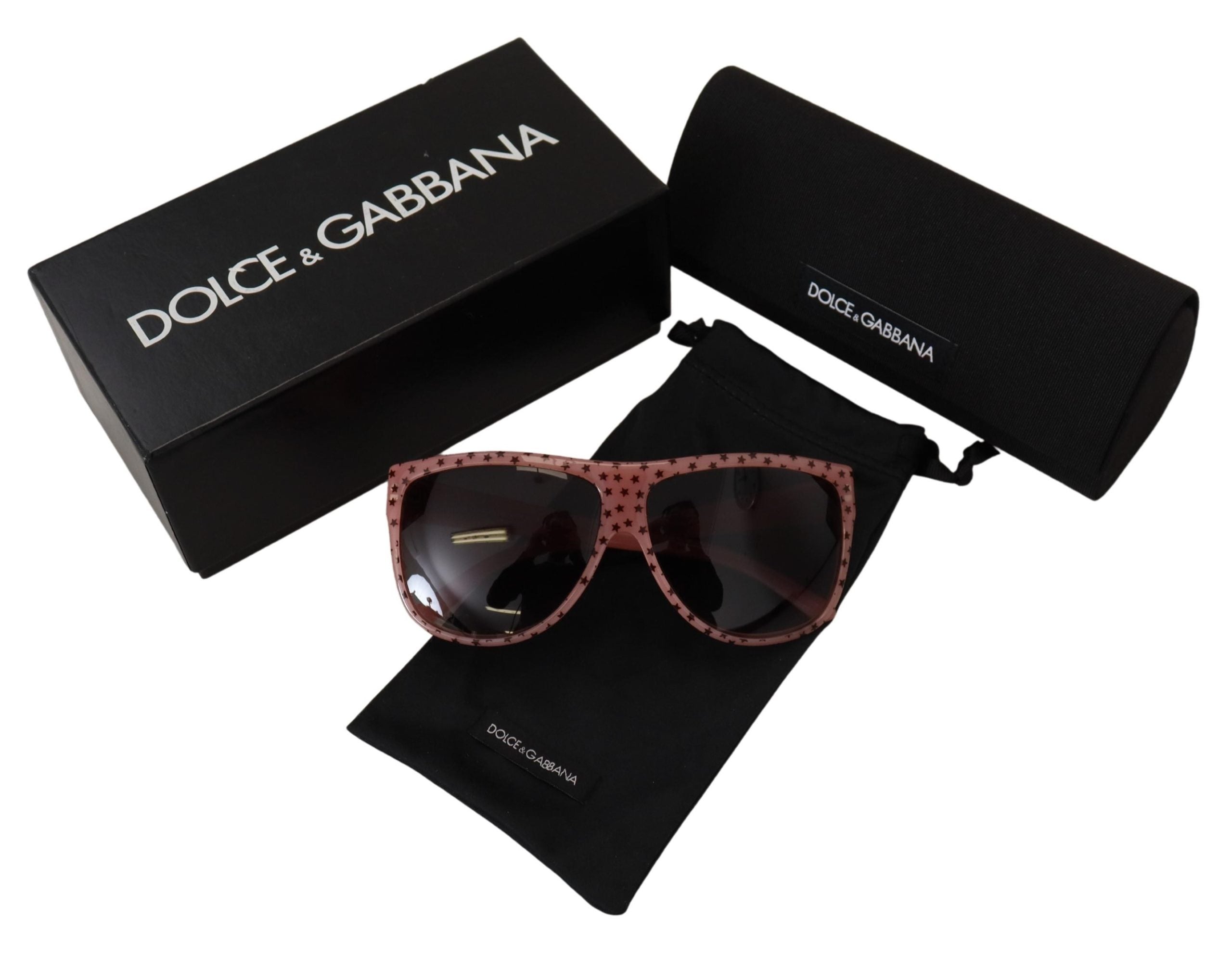 Dolce & Gabbana Elegant Pink Gradient Sunglasses for Women