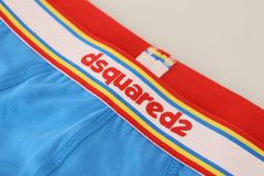 Dsquared² Chic Blue Stretch Cotton Briefs