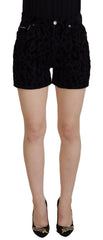 Dolce & Gabbana Chic Mid Waist Hot Pants Shorts