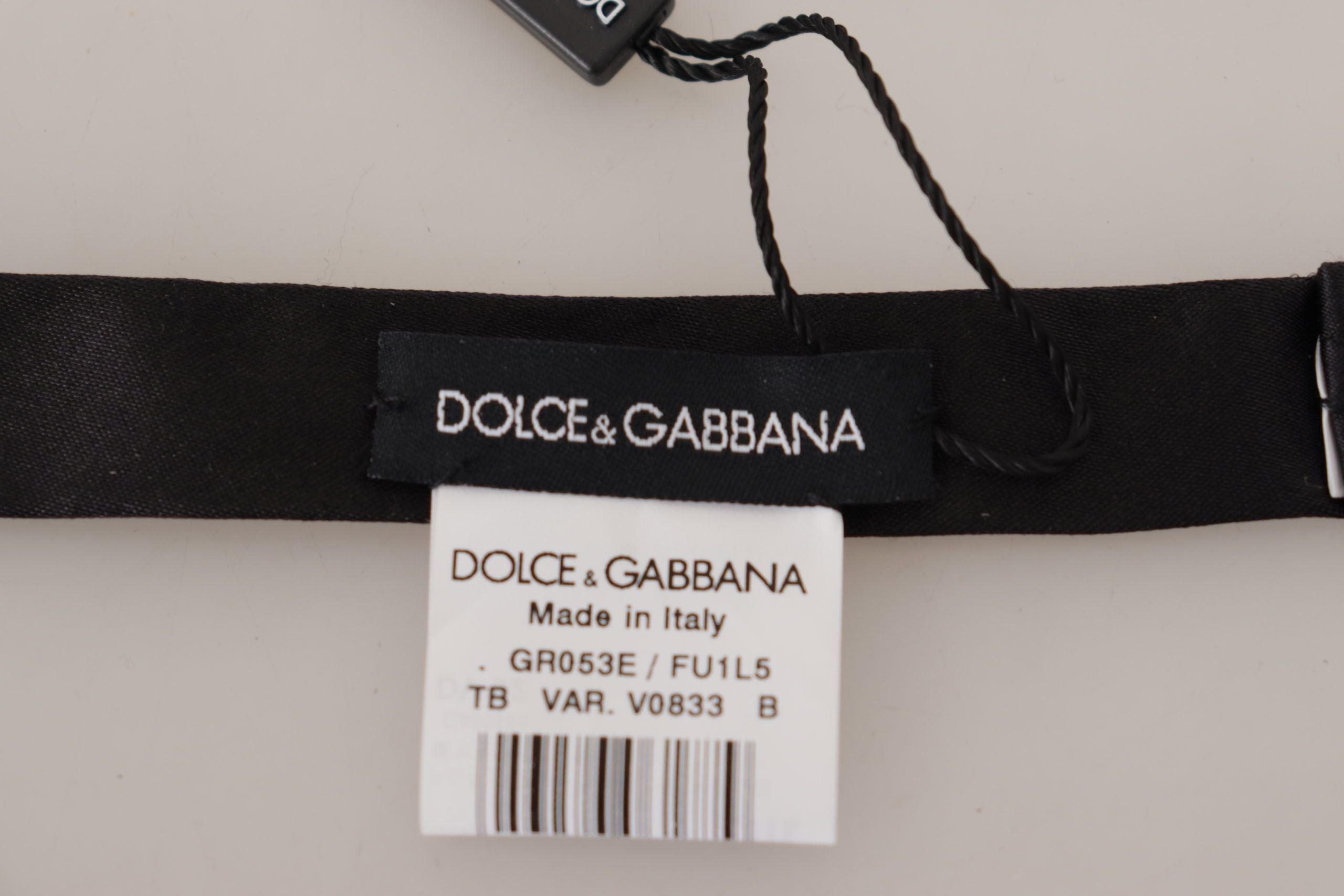 Dolce & Gabbana Elegant Green Silk Bow Tie