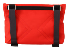 Givenchy Red Polyamide Downtown Flat Crossbody Bag