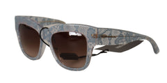 Dolce & Gabbana Elegant Sicilian Lace Designer Sunglasses