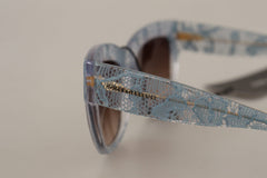 Dolce & Gabbana Elegant Sicilian Lace Designer Sunglasses
