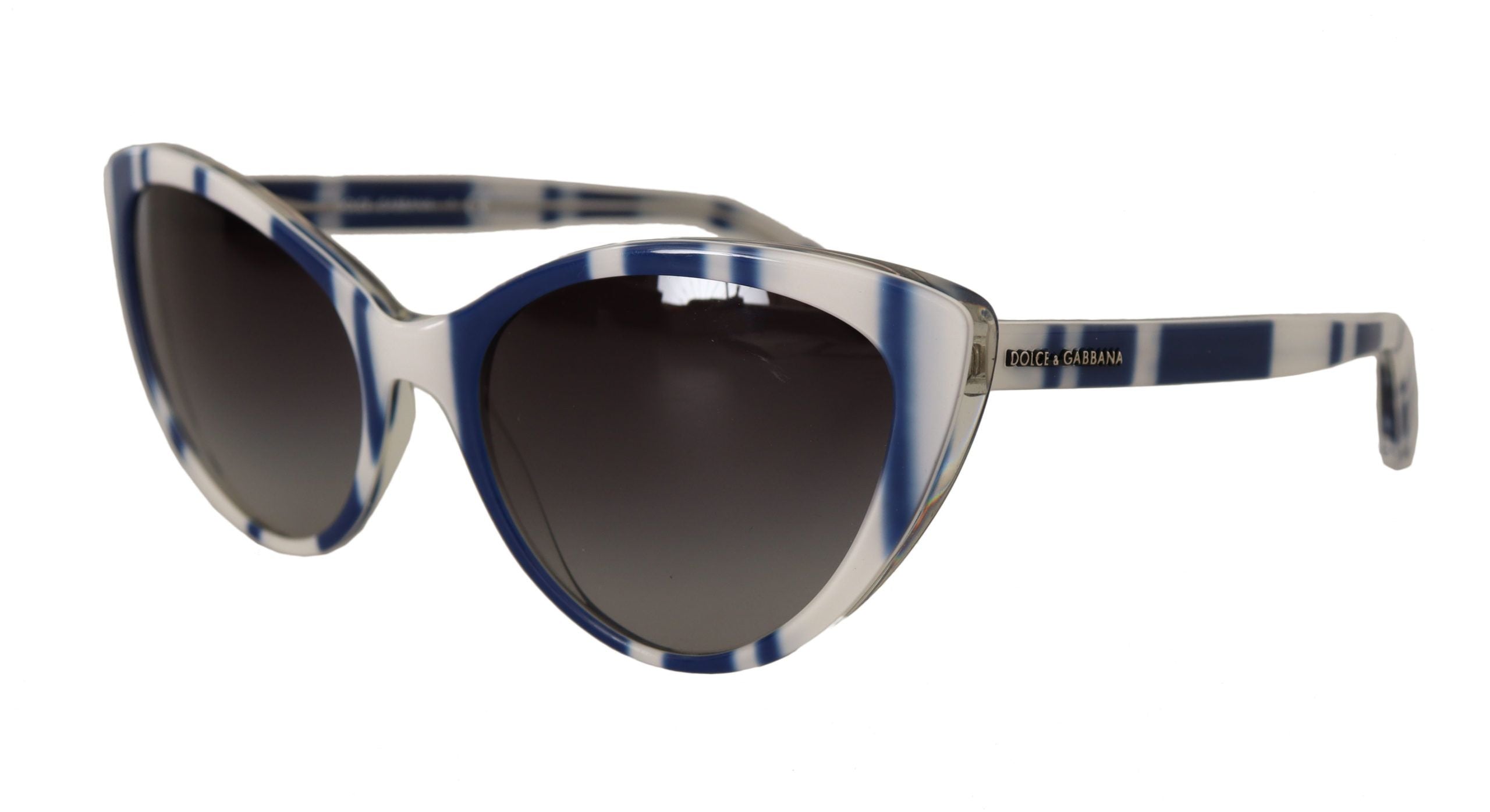 Dolce & Gabbana Elegant Blue & White Women's Sunglasses