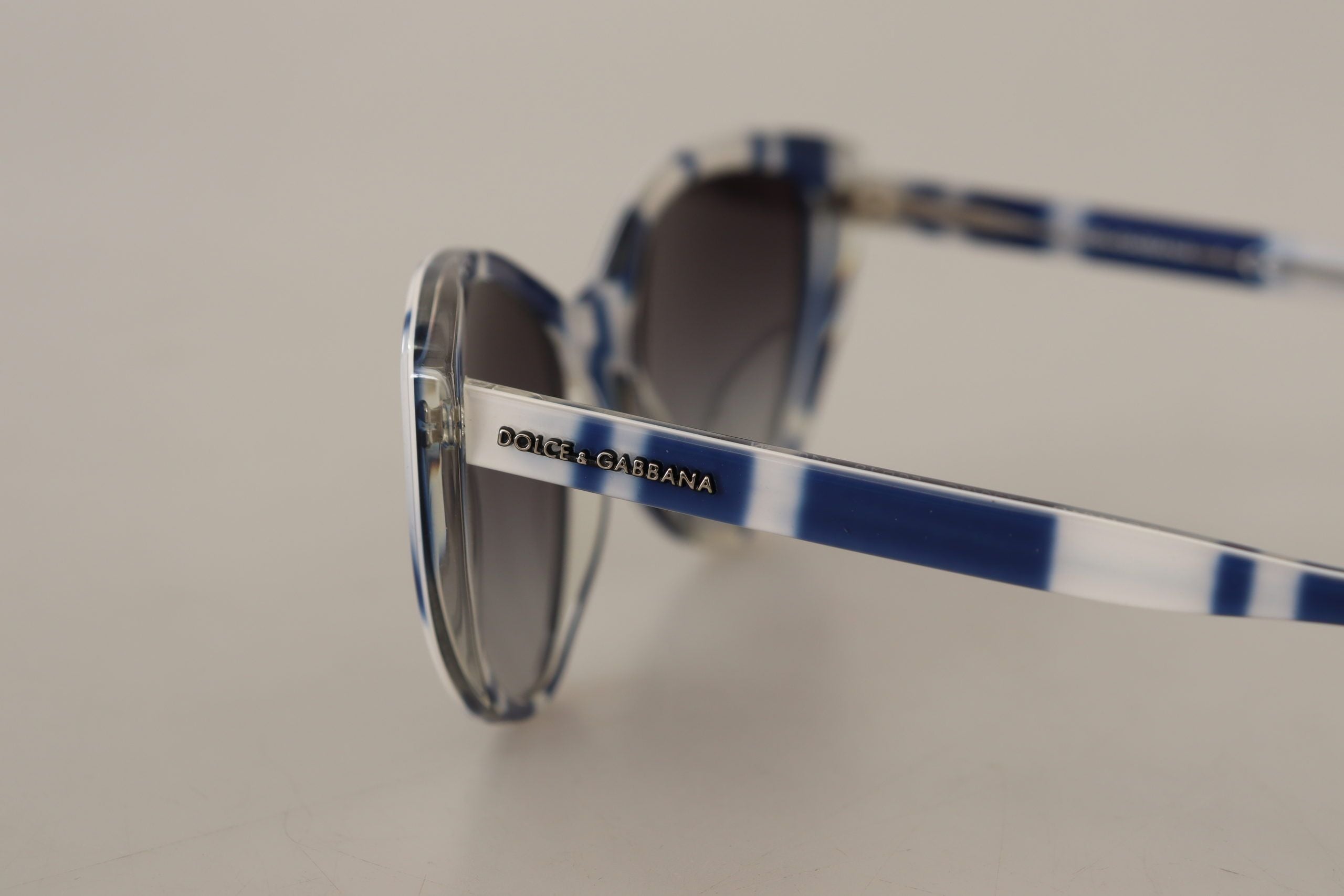 Dolce & Gabbana Elegant Blue & White Women's Sunglasses