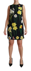 Dolce & Gabbana Floral Sheath Mini Dress - Elegance Redefined