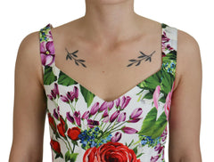 Dolce & Gabbana Elegant Floral Bodysuit Tank Top for Women