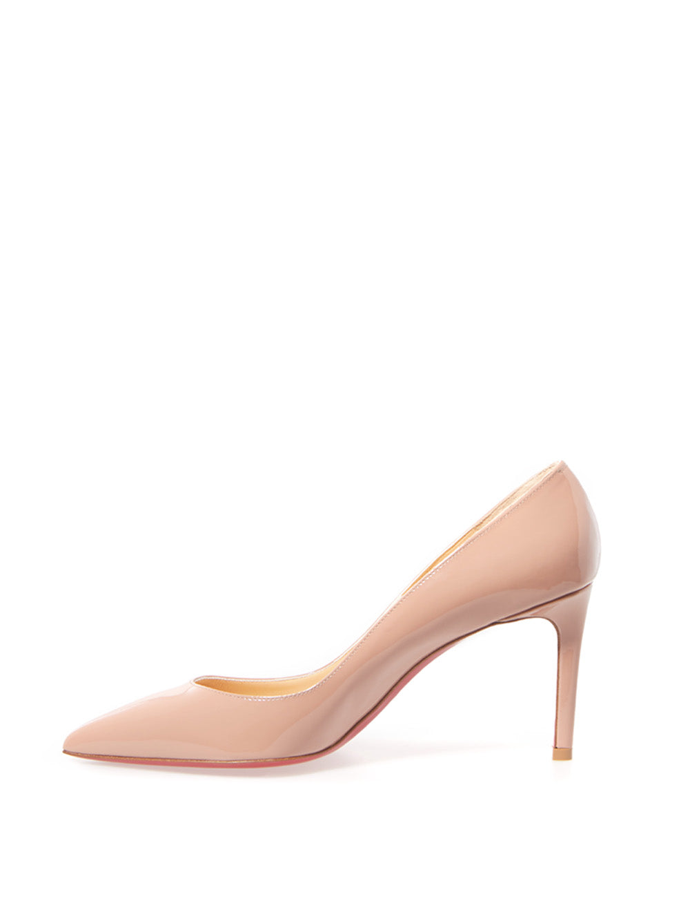 Christian Louboutin Pink Patent Leather Kate Décolleté