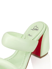 Christian Louboutin Inflama Sab Green Mules