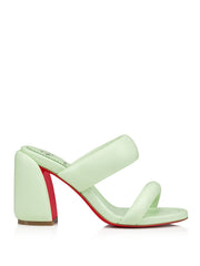 Christian Louboutin Inflama Sab Green Mules