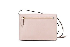 Burberry Macken Small Pale Orchid House Check Derby Leather Crossbody Bag Purse