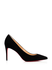 Christian Louboutin Suede Black 85 Décolleté