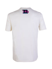 Emporio Armani White Multicolor Printed T-Shirt