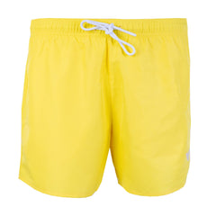 Emporio Armani Yellow Swim Shorts Logo Details