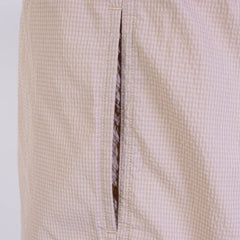 Emporio Armani Beige Swim Shorts Logo Details