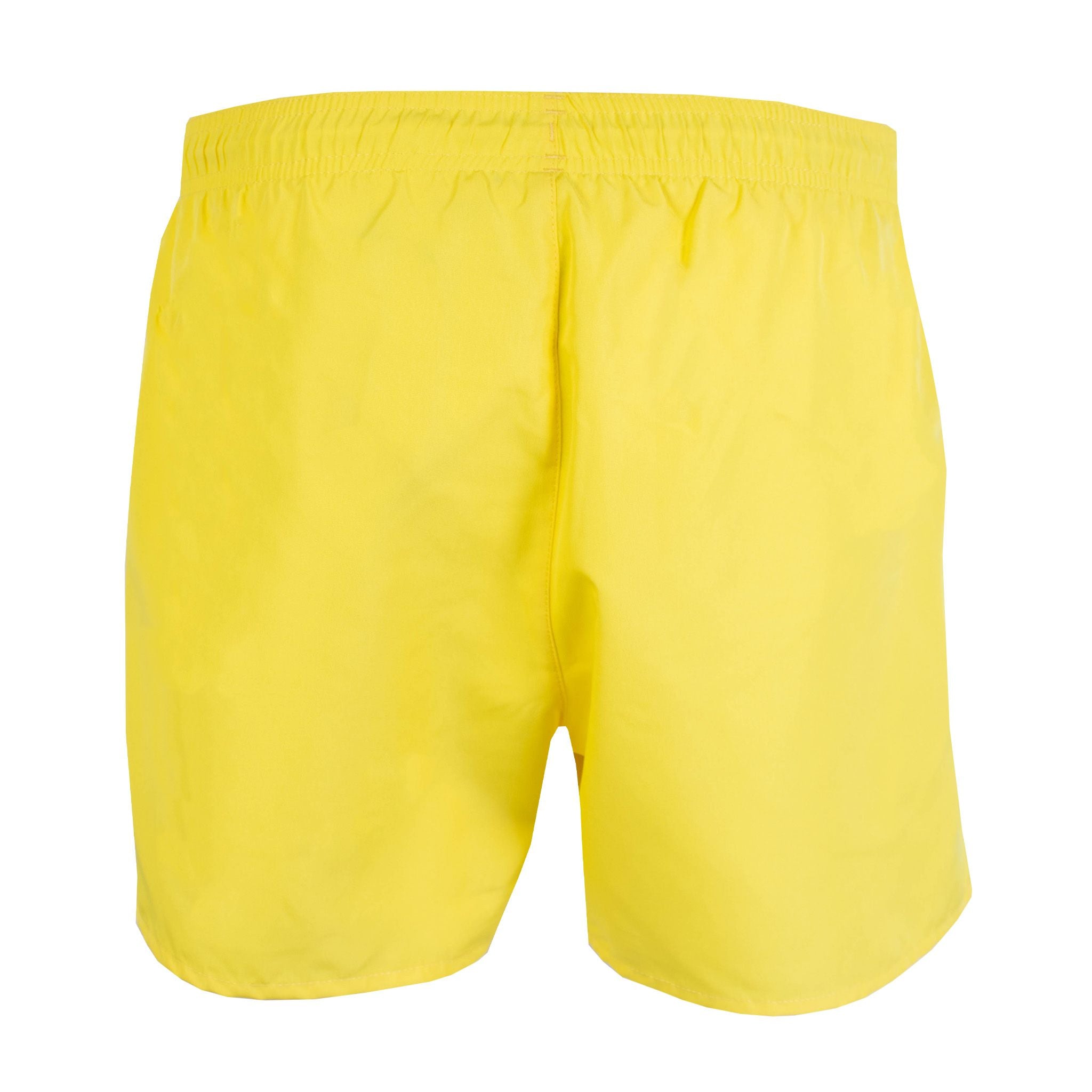 Emporio Armani Yellow Swim Shorts Logo Details