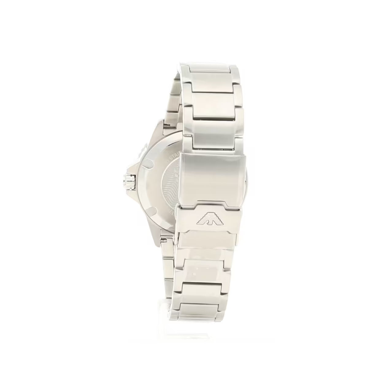 Emporio Armani Silver Steel Quartz Watch