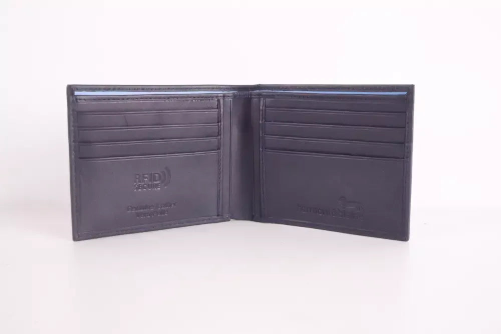Harmont & Blaine Sleek Calfskin Leather Wallet with RFID Secure