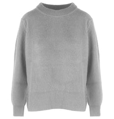 Malo Elegant Ribbed Wool-Cashmere Women's Sweater