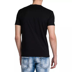 Dsquared² Sleek Graphic Cotton Tee for Men