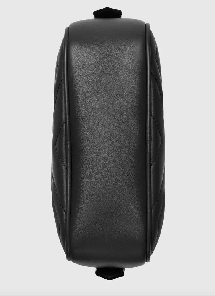 Gucci Elegant Mini Chevron Quilted Leather Bag