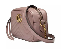 Gucci Chevron Quilted Leather Mini Shoulder Bag