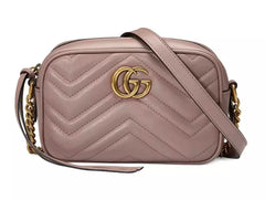 Gucci Chevron Quilted Leather Mini Shoulder Bag