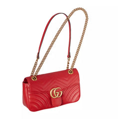 Gucci Red Calf Leather Crossbody Bag