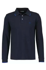 Jacob Cohen Premium Stretch Cotton Polo in Blue