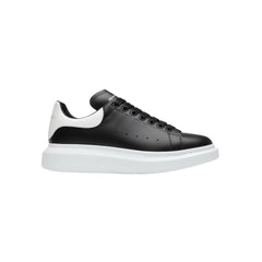 Alexander McQueen Elevated Classic Leather Lace-Up Sneakers