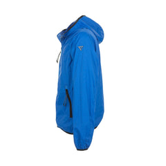 Fred Mello Sleek Light Blue Technical Fabric Jacket
