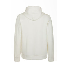 Fred Mello Sleek Cotton Blend Hoodie with Logo Accent