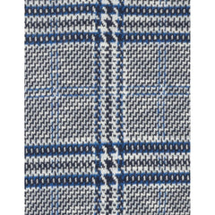 Fred Mello Elegant Checked Cotton Blend Jacket