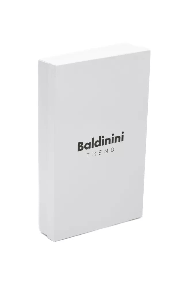 Baldinini Trend Sleek White Italian Collar Slim Shirt