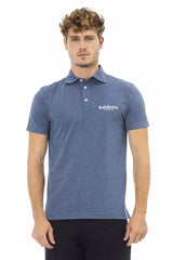 Baldinini Trend Elegant Embroidered Logo Cotton Polo