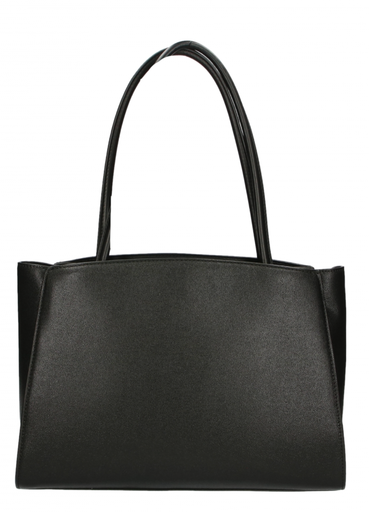 Plein Sport Elegant Black Triple-Compartment Tote Bag