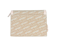 Plein Sport Pastel Pink Crossbody Elegance with Chic Keychain