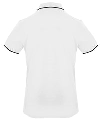 North Sails Classic White Piqué Polo Shirt with Chest Logo