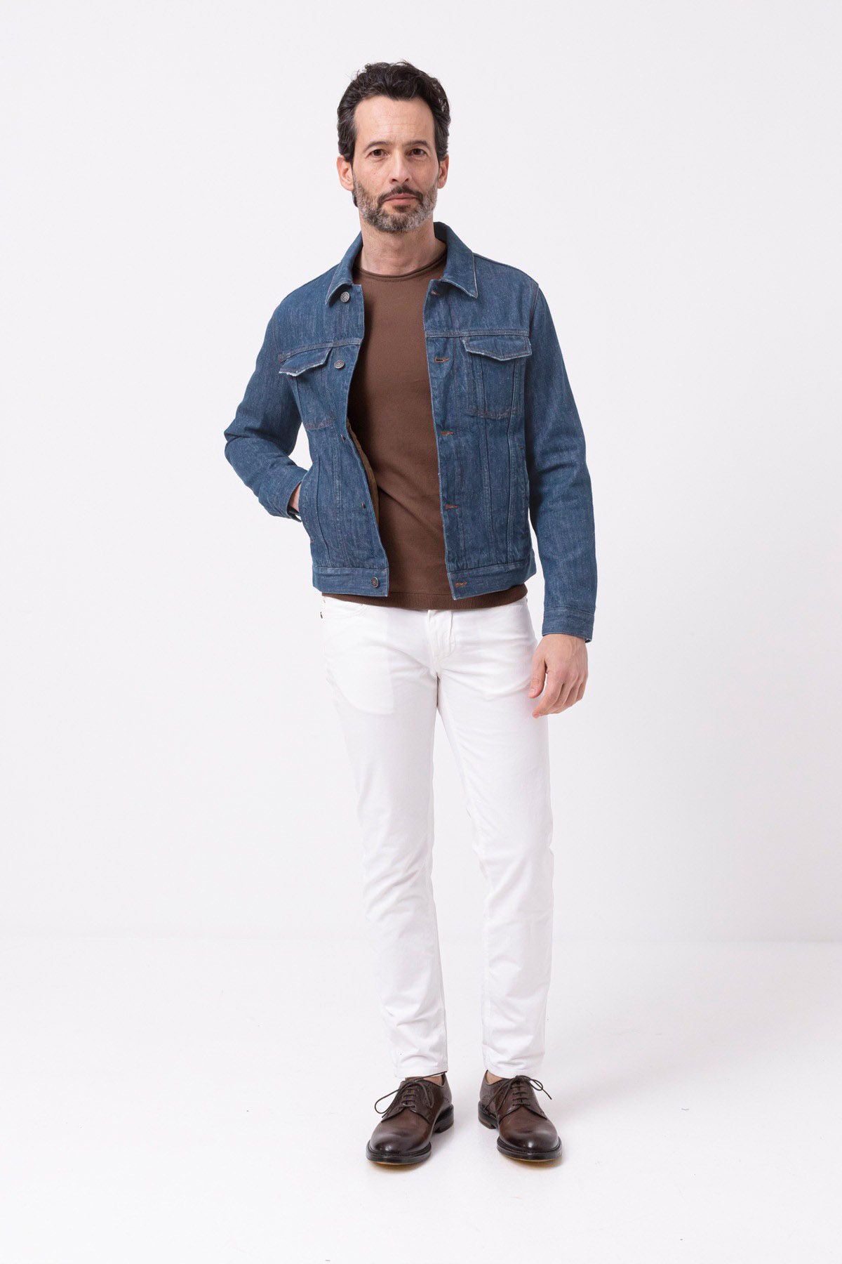 Don The Fuller Chic Cotton Denim Jacket for Men